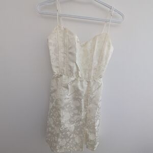 Lucy in the Sky Ivory Lace Dress